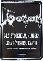 venom black metal collection homepage