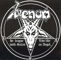 venom black metal in leauge with satan single 1981