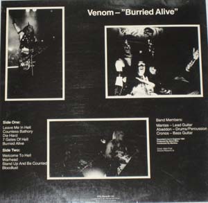 venom black metal collector heavy h&aring;rdrock