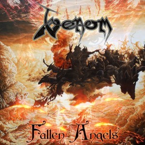venom black metal Fallen Angels Cover Artwork