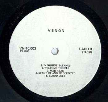 venom black metal 7 date of hell vinyl bootleg