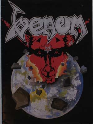 venom possessed tour book 1985