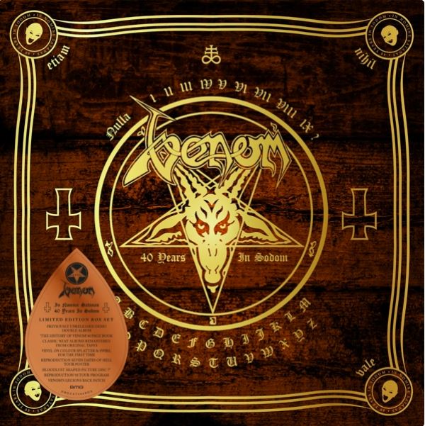 venom black metal collection in nomine satanas box set
