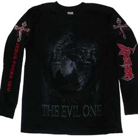 venom black metal the evil one shirt