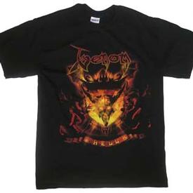 venom black metal hell shirt 2008