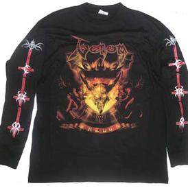 venom black metal hell shirt 2009