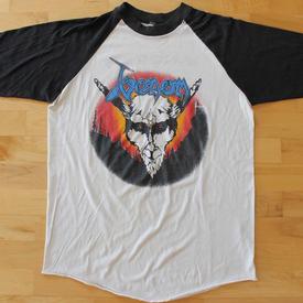 venom black metal jersey shirt usa tour 1986