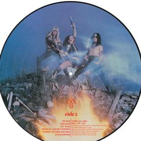 venom at war with satan picture disc