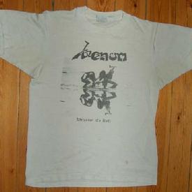 venom welcome to hell shirt rare 1981