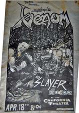 venom black metal slayer advert 1985