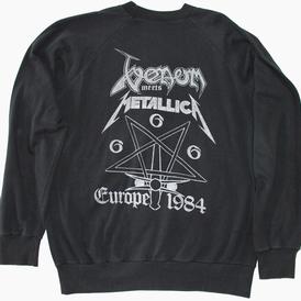 venom black metal holocaust rare 1984 tour shirt metallica