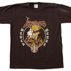 venom black metal shirt rare