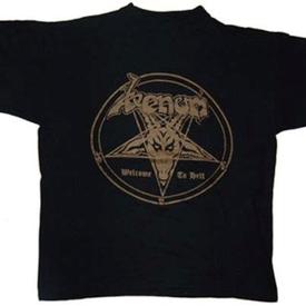 venom black metal welcome to hell shirt