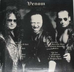 venom black metal live eindhoven holland 1996 bootleg