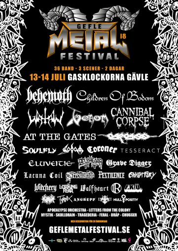 Venom Summer festivals 2018 black metal