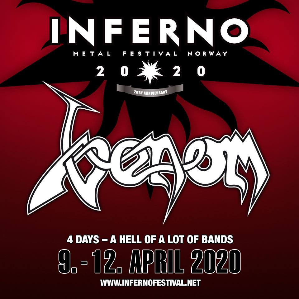 Venom Black Metal News inferno festival 2020