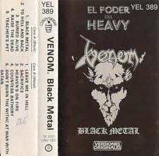 Venom Tapes black metal tape