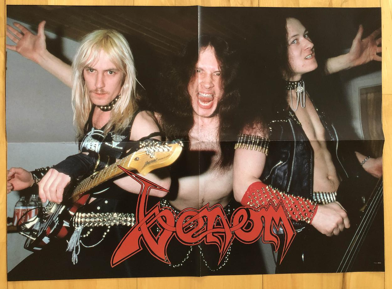 venom black metal collection homepage poster classic venom line-up
