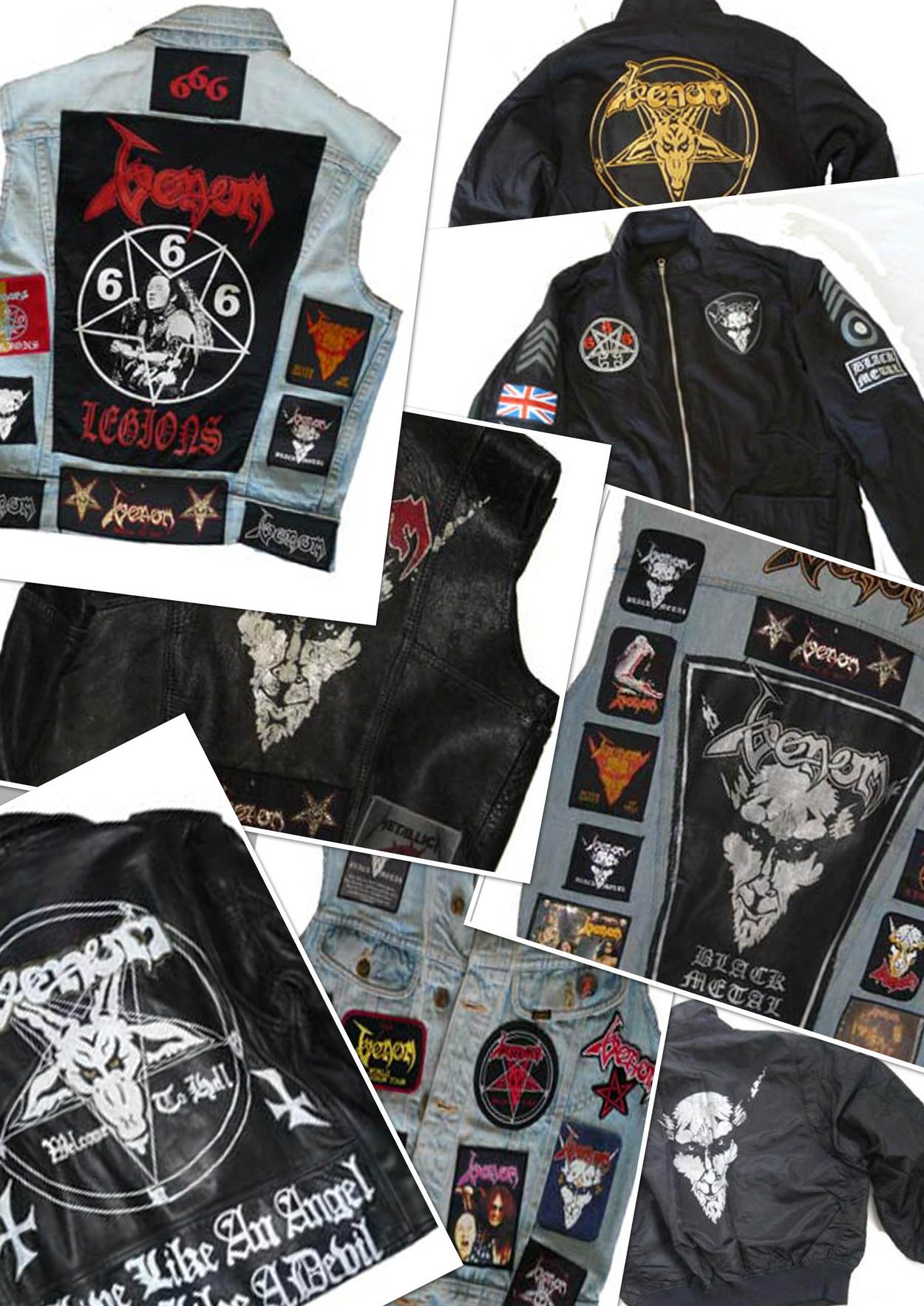 venom black metal collection homepage jackets