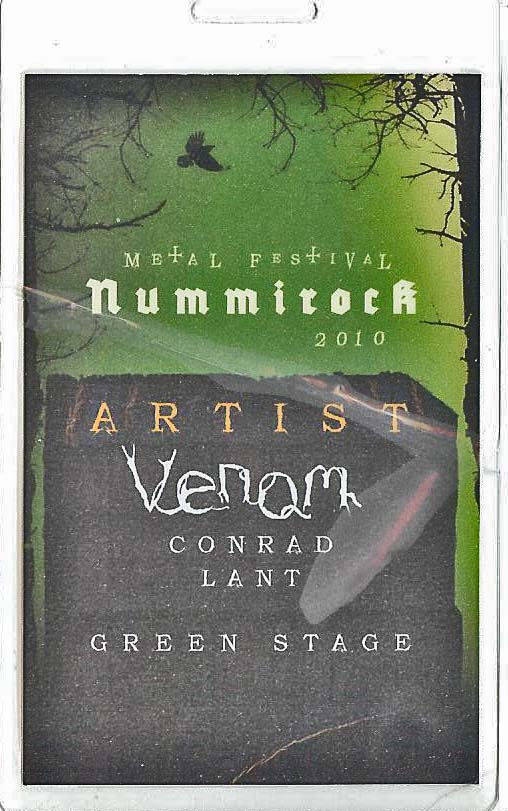 venom nummirock festival pass