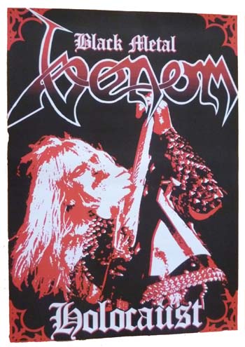 venom black metal holocaust poster mantas