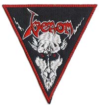 venom black metal collection patch