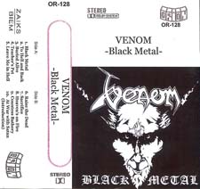 Venom black metal tape rare cassette