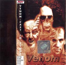 Venom Tapes Collection cast in stone rare tape