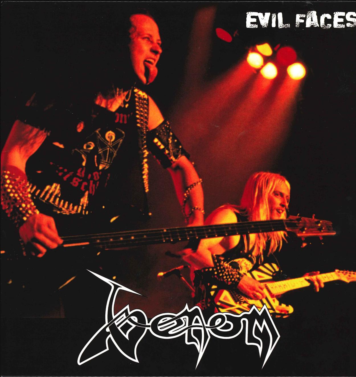 venom Evil Faces bootleg vinyl rare