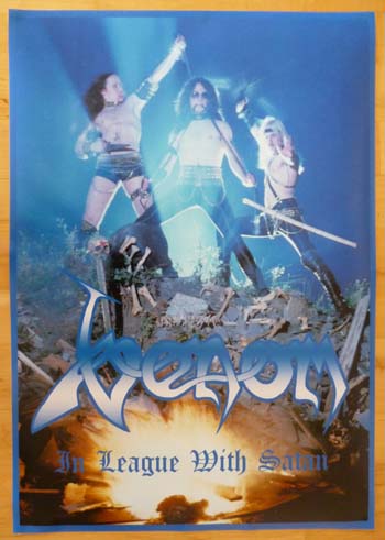 venom black metal poster