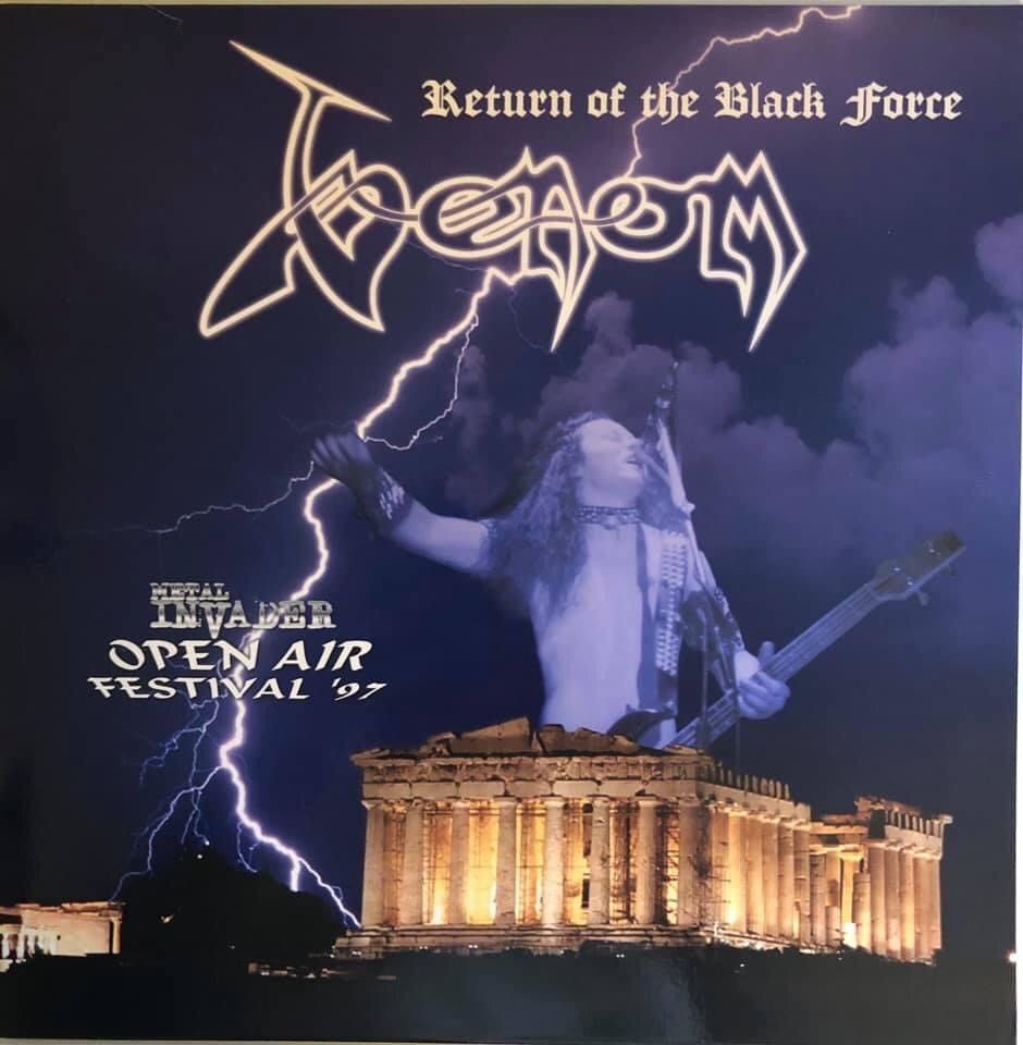venom black metal return of the black force bootleg athen 1997
