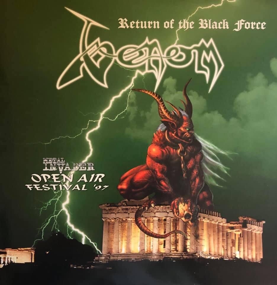 venom black metal  return of the black force athen 1997 bootleg