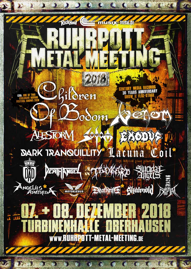 Venom Ruhrpott Metal Meeting 2018