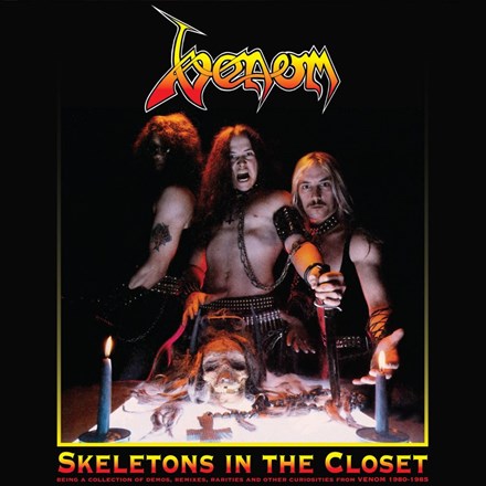 venom black metal skeletons in the closet vinyl 2017 release rare