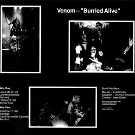 venom buried alive rare bootleg vinyl