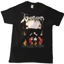 venom black metal official shirt 100 miles to hell