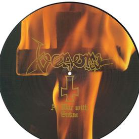 venom at war with satan picture disc