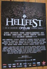 venom black metal hellfest poster 2008