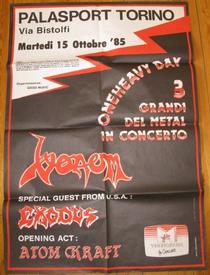 venom torino poster 1985