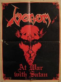 venom black metal collection homepage at war with satan poster promo
