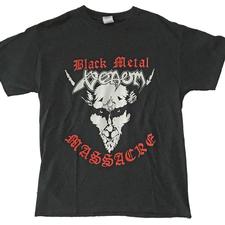 venom black metal massacre shirt