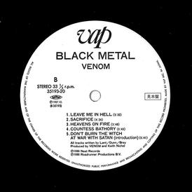 venom black metal japan vinyl