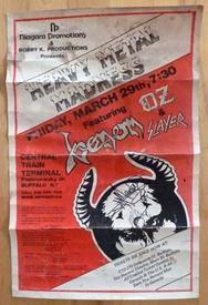 venom buffalo 1985 poster
