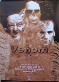 venom black metal collection homepage cast in stone poster