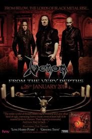 venom black metal collection homepage from the very depths album poster