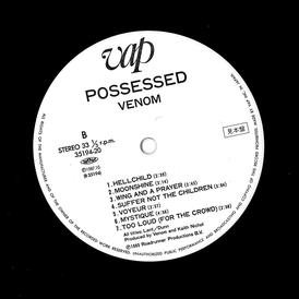 venom possessed japan pressing vinyl