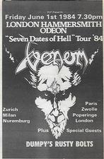 venom black metal seven dates of hell advert