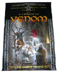 venom black metal collection homepage tribute poster in the name of satan album
