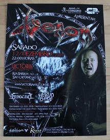venom black metal brazil 2009 poster