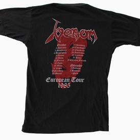 venom black metal rare shirt tour possessed 1985